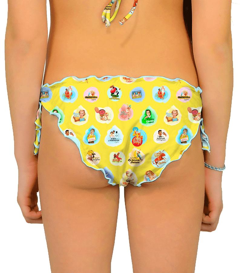 Zeybra SLIP BAMBINA POSTER CANARINO Offerta per la Festa della Mamma