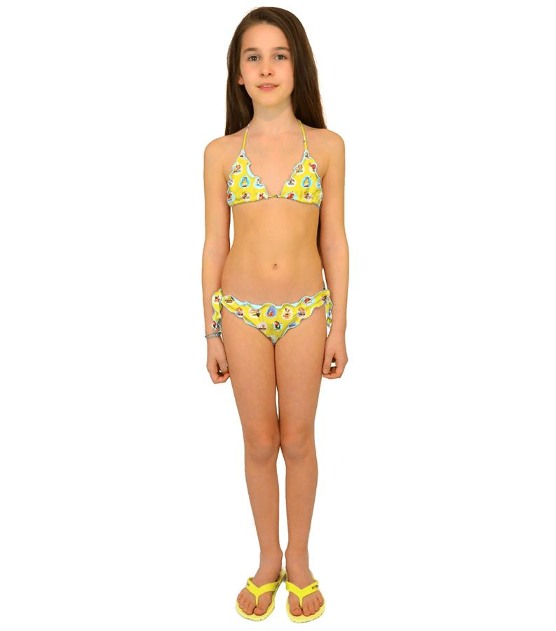 Zeybra SLIP BAMBINA POSTER CANARINO Offerta per la Festa della Mamma