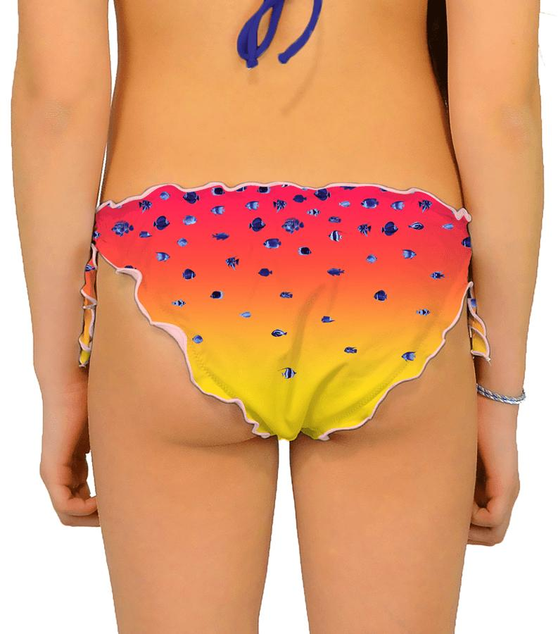 Zeybra SLIP BAMBINA PESCI SFUMATO CORALLO FLUO Offerta San Valentino