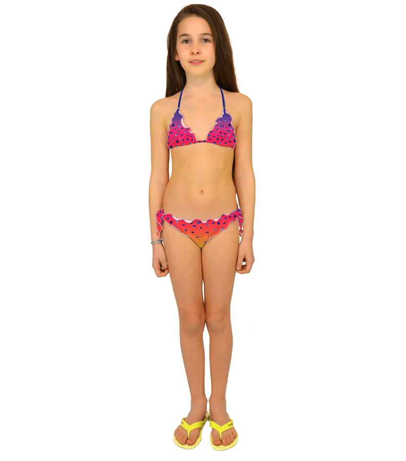 Zeybra SLIP BAMBINA PESCI SFUMATO CORALLO FLUO Offerta San Valentino