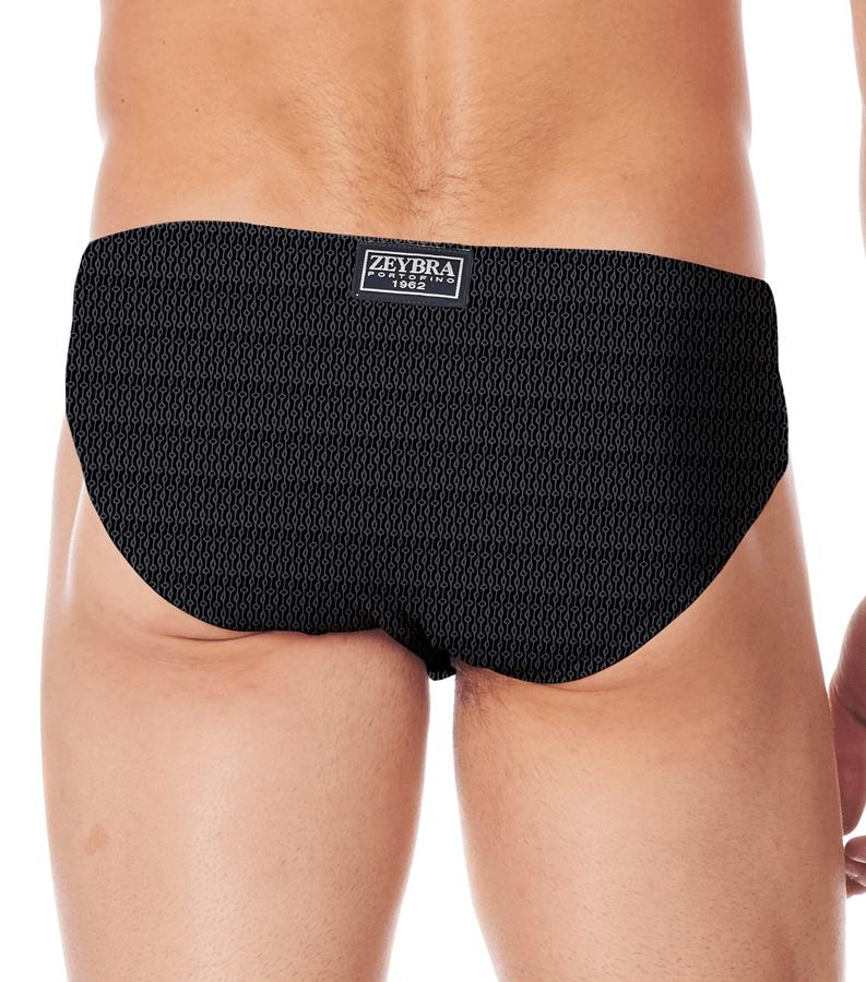 Zeybra SLIP UOMO OPTICAL ANTRACITE Enormi risparmi