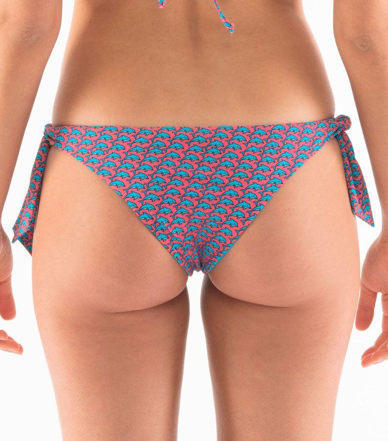 Zeybra BRASILIANA DONNA REVERSIBILE DELFINI PINK Trasporto libero internazionale
