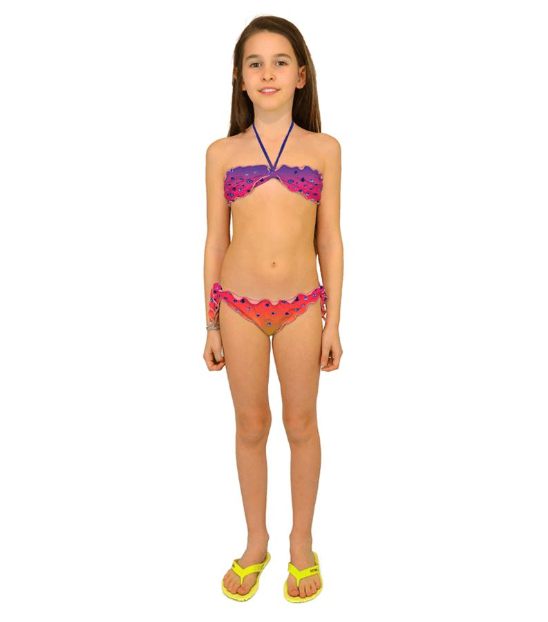 Zeybra FASCIA BAMBINA PESCI SFUMATO CORALLO FLUO Qualità
