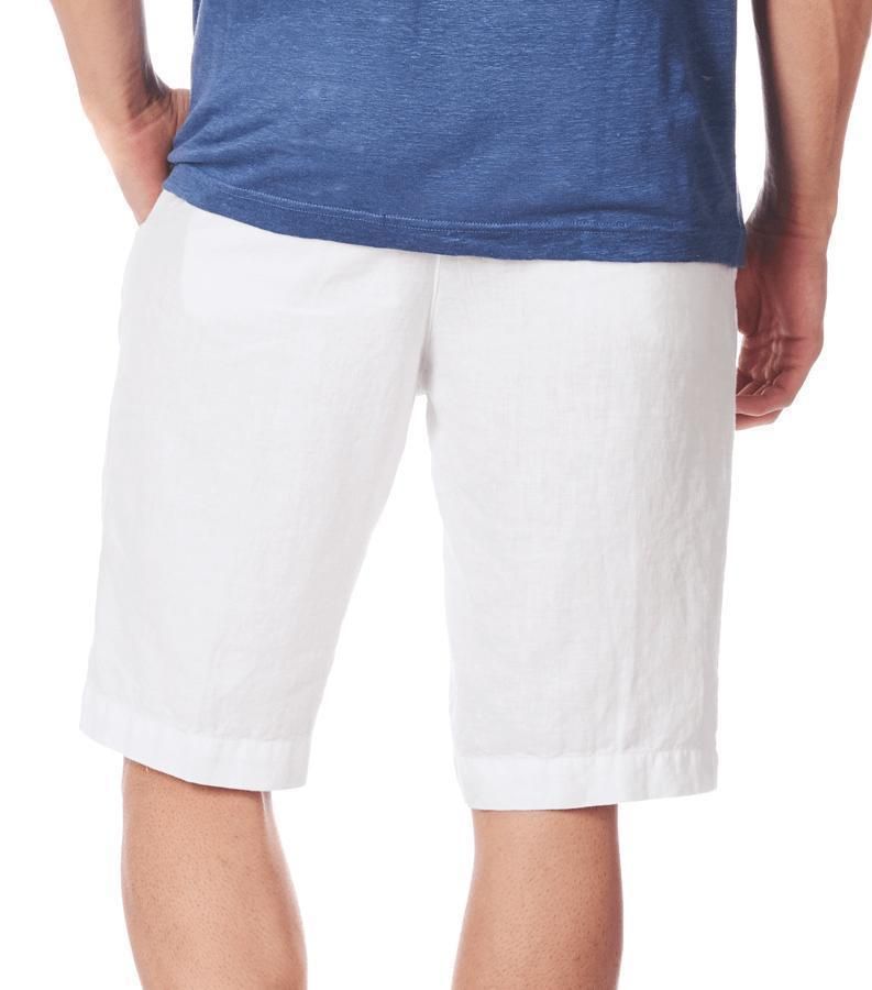 Zeybra BERMUDA UOMO LINO BIANCO In Saldo