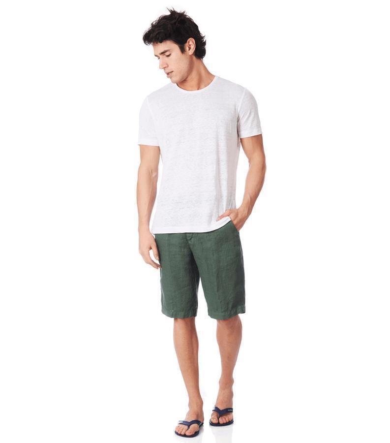 Zeybra BERMUDA UOMO LINO MILITY Moda