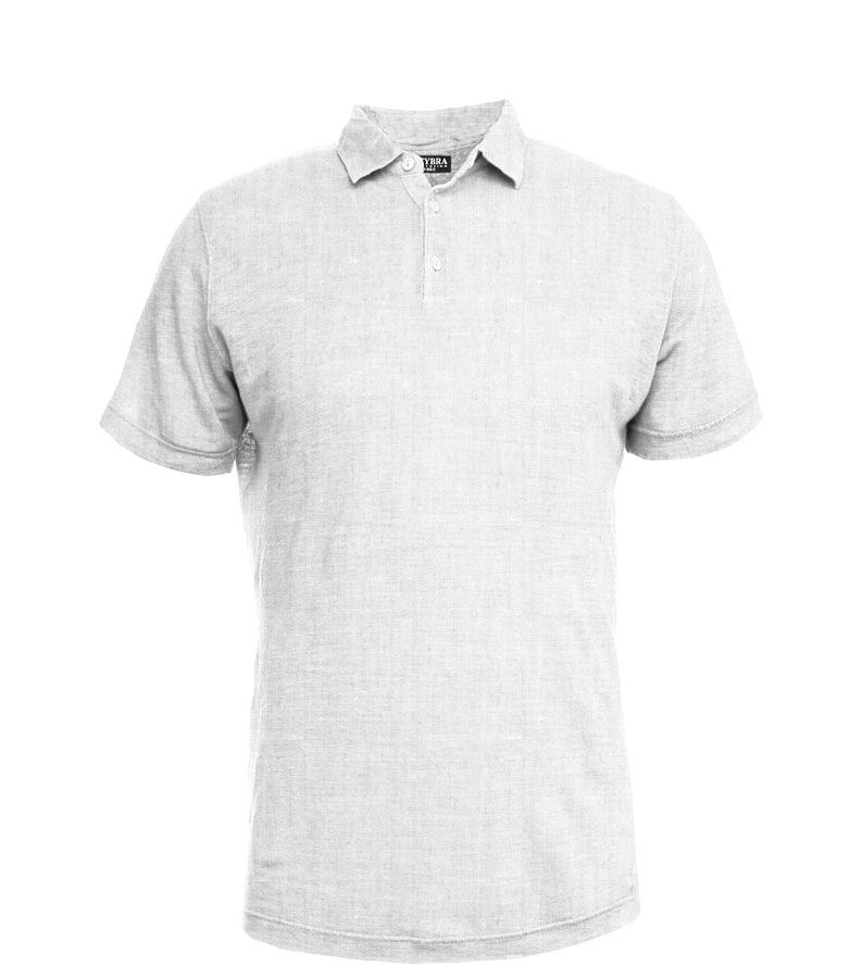 Zeybra POLO UOMO LINO BIANCO Negozio online di fabbrica