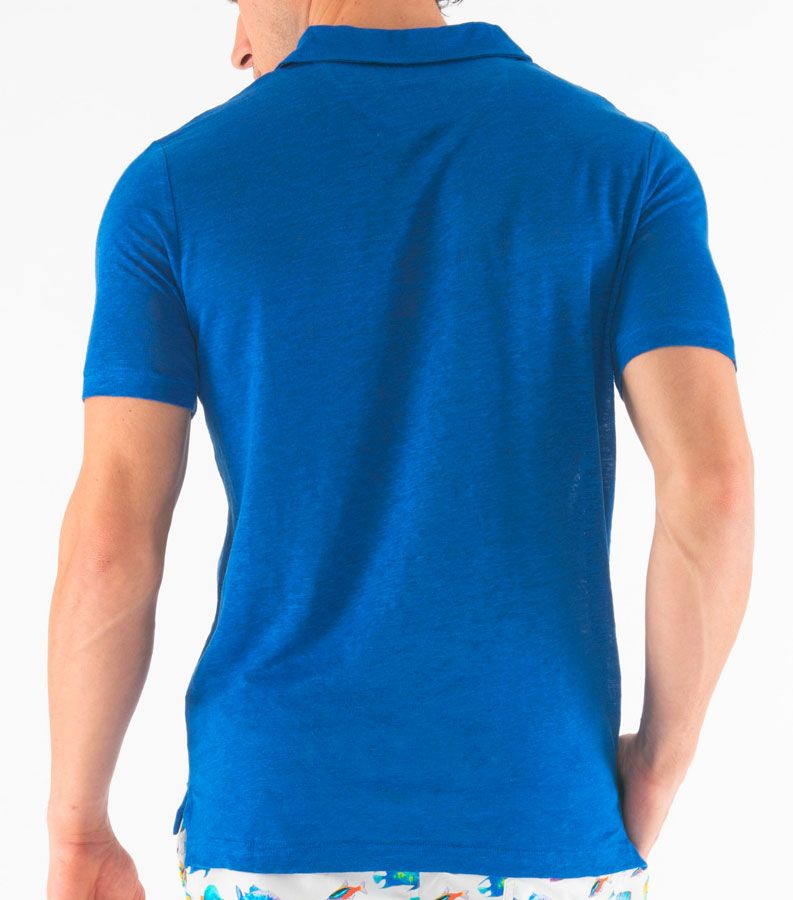Zeybra POLO UOMO LINO ELETTRICO Comprare a buon mercato