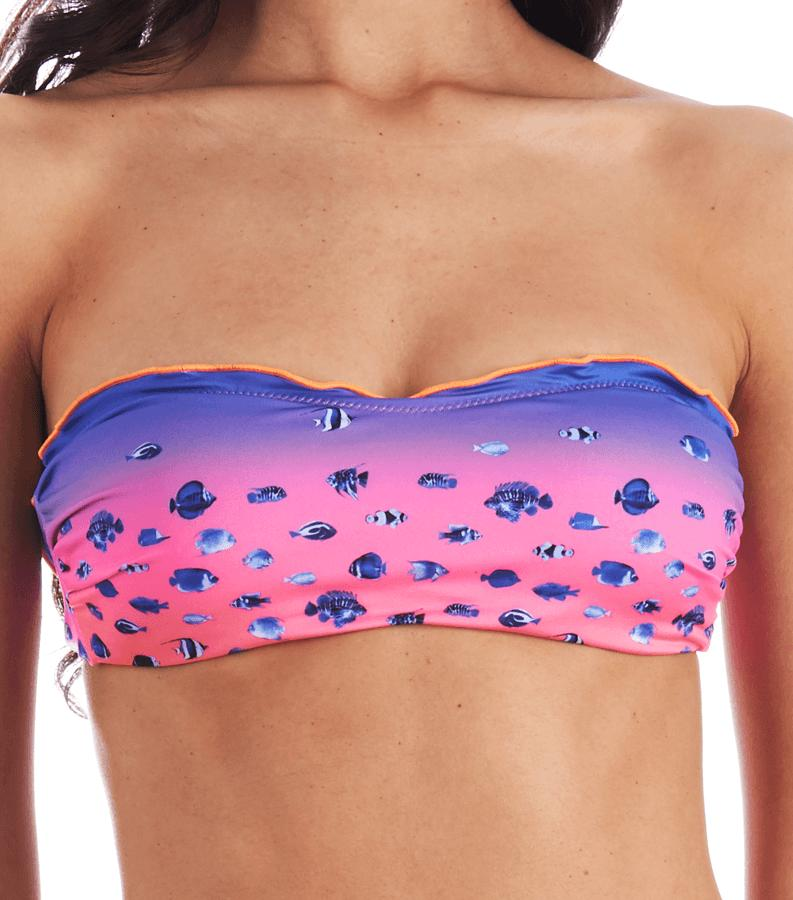 Zeybra FASCIA DONNA PESCI SFUMATO CORALLO FLUO Fornitura limitata