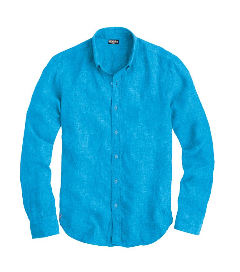 Zeybra CAMICIA UOMO LINO Latest fashion