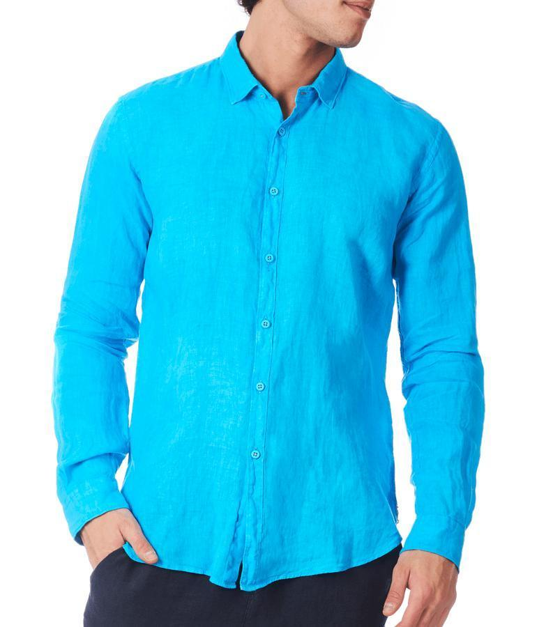 Zeybra CAMICIA UOMO LINO Latest fashion