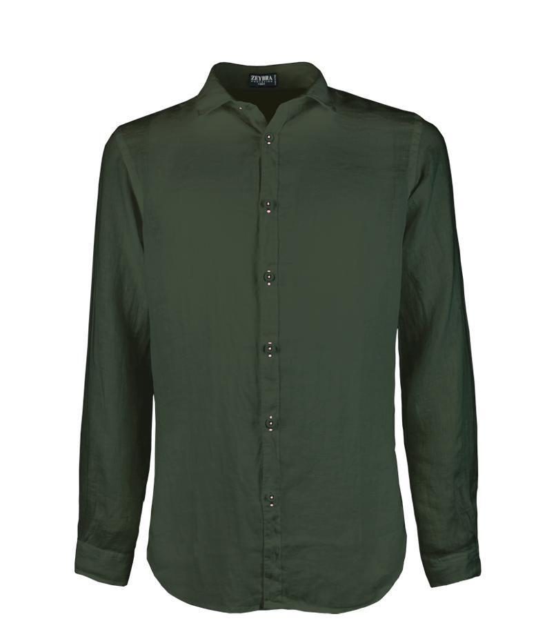 Zeybra CAMICIA UOMO LINO Offerte esclusive