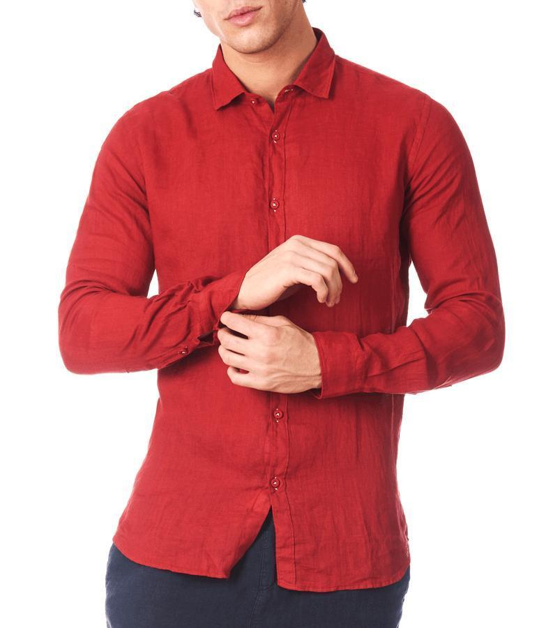 Zeybra CAMICIA UOMO LINO Grandi sconti