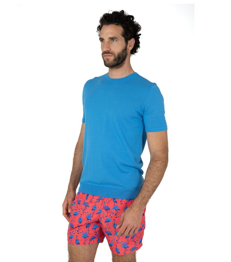Zeybra T-SHIRT UOMO 100% COTONE CRÈPE OCEAN Only for today