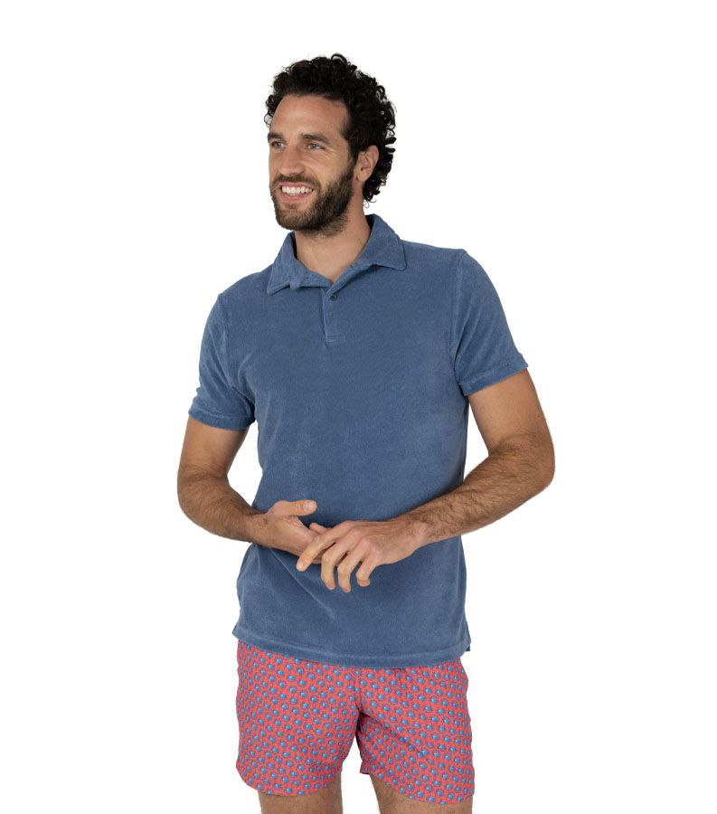 Zeybra POLO UOMO SPUGNA DENIM Trasporto libero internazionale